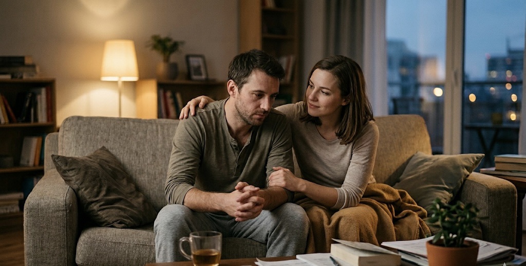 how to help a partner with high functioning depression